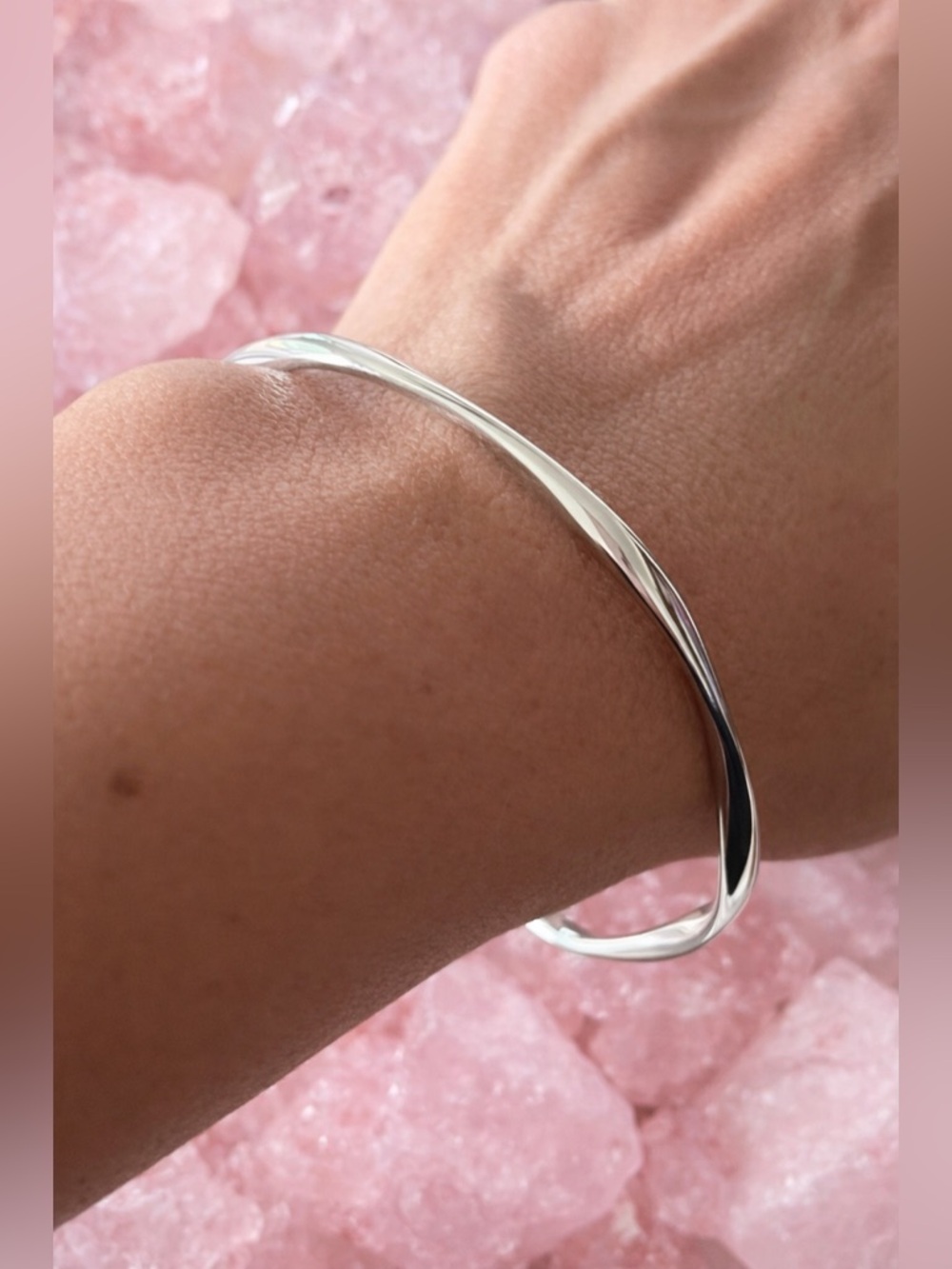 Silver Unisex Bracelet Adjustable